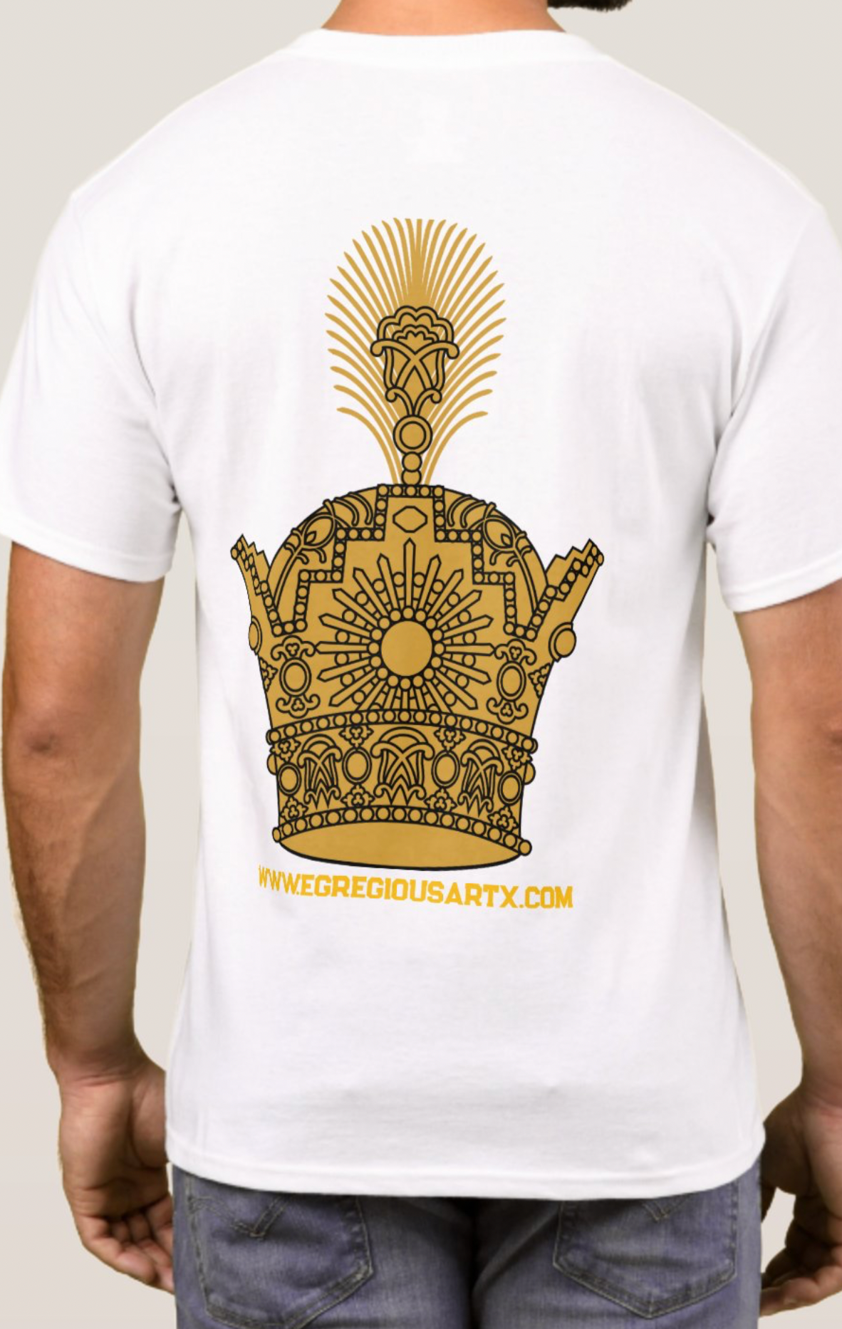Lion and sun with crown - Make Iran Great Again T-Shirt (men)