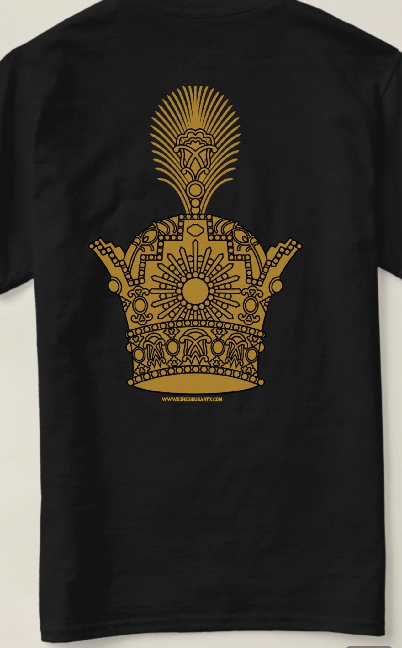 (Lion and sun with crown - Make Iran Great Again T-Shirt (men)