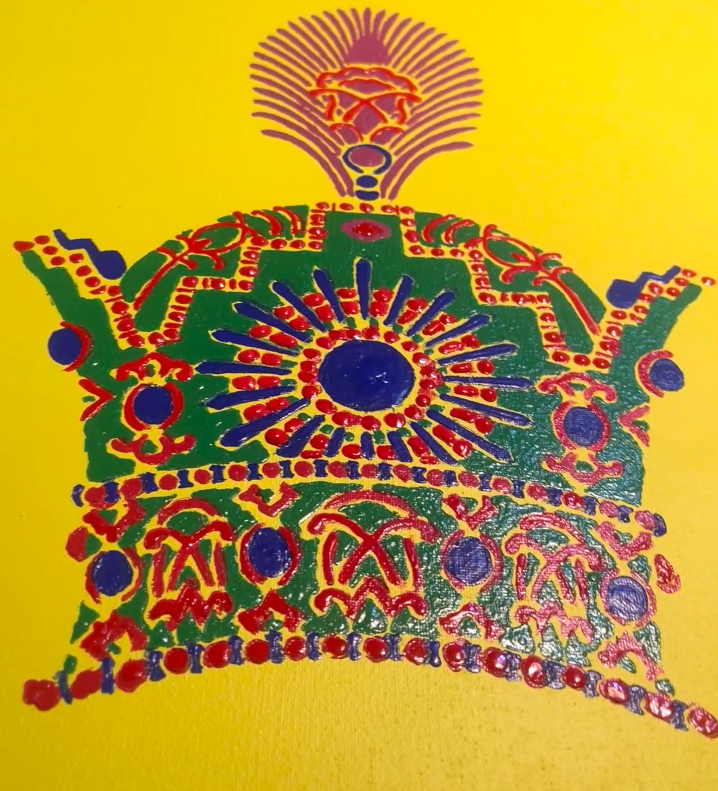 Original painting of “Pahlavi Imperial Crown”